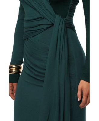 Women's Glitz Asymmetric Maxi Dress