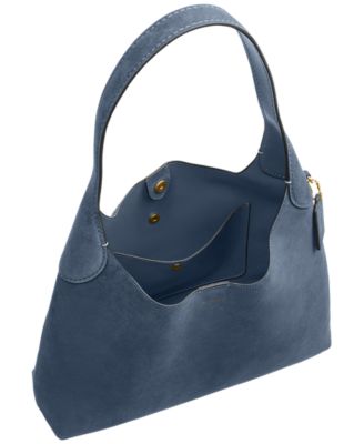 Brooklyn Medium Suede Shoulder Bag 34