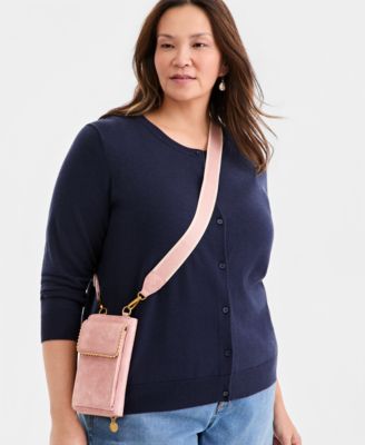 Beaded Phone Crossbody Bag