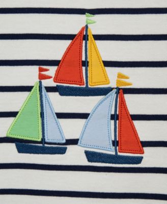 Baby Boys' Round Neck T-Shirt and Shorts, 2-Piece Set