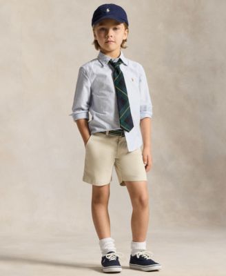 Boys' 2T-7 Cotton Oxford Shirt