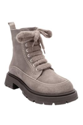 Women's Mina Leather Combat Boot