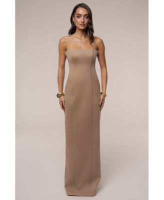 Women's Madison Suede Maxi Dress