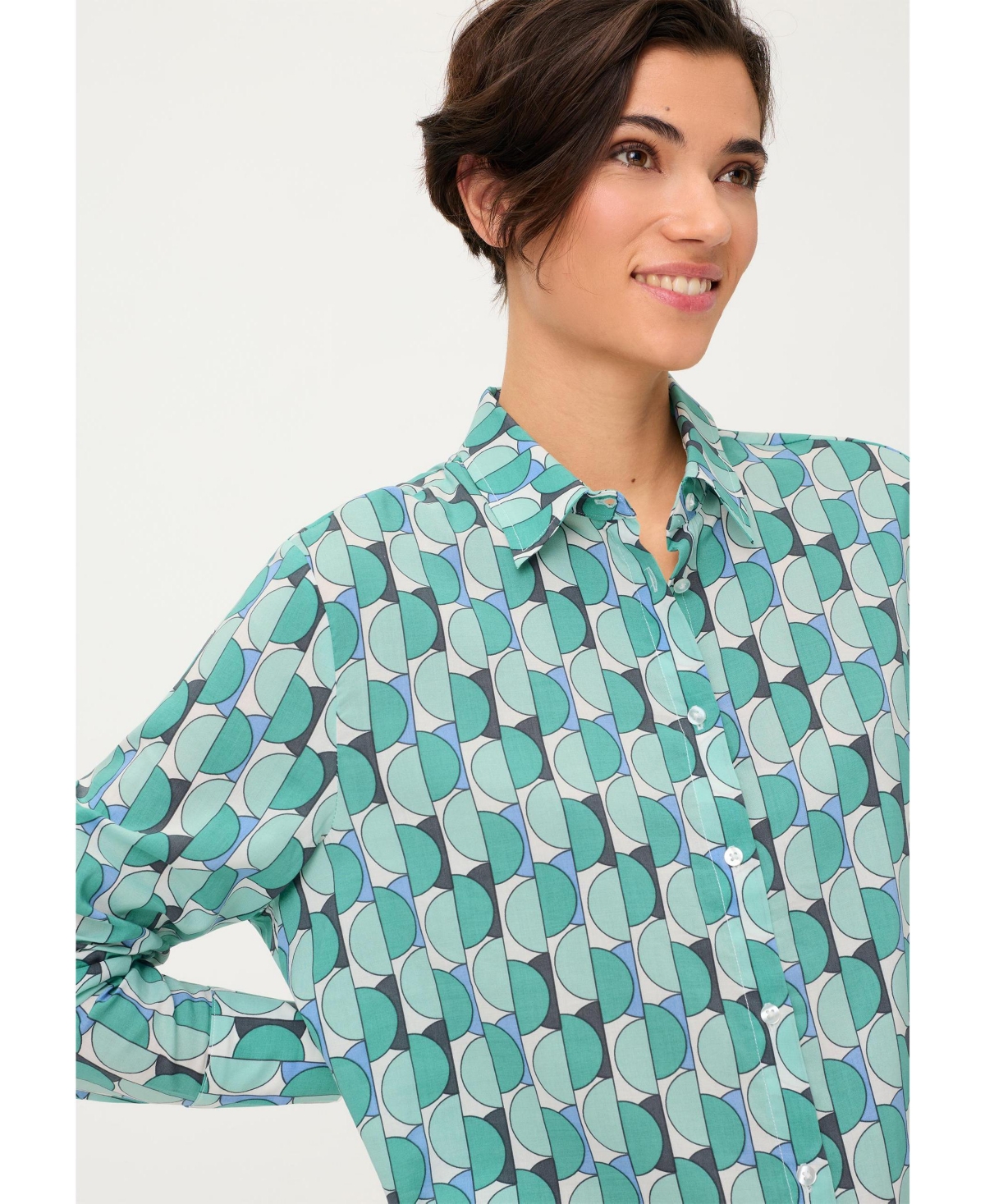 Olsen Women's Geo Shirt