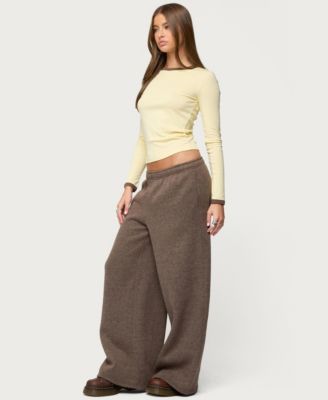 Women's Zander Contrast Long Sleeve T Shirt