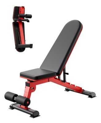 Heavy Duty Weight Bench 1200 LB Capacity Adjustable Foldable Home Gym Bench