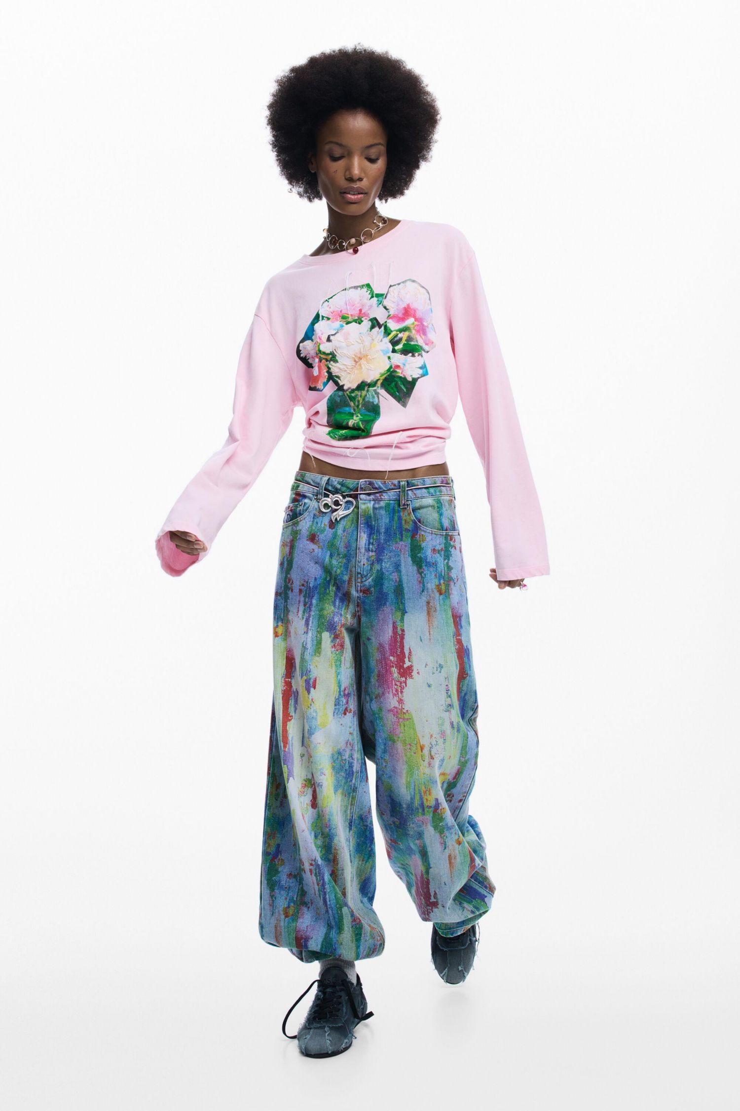 Women's T-shirt bouquet