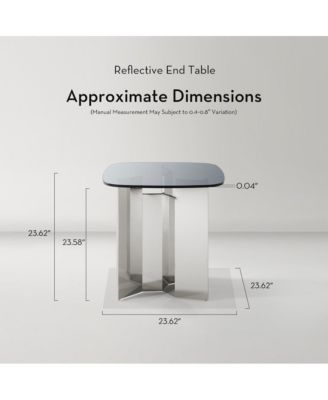Reflective End Table