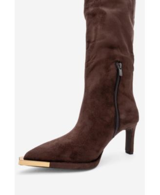 Women's Vody Over The Knee Zip Stiletto Boot