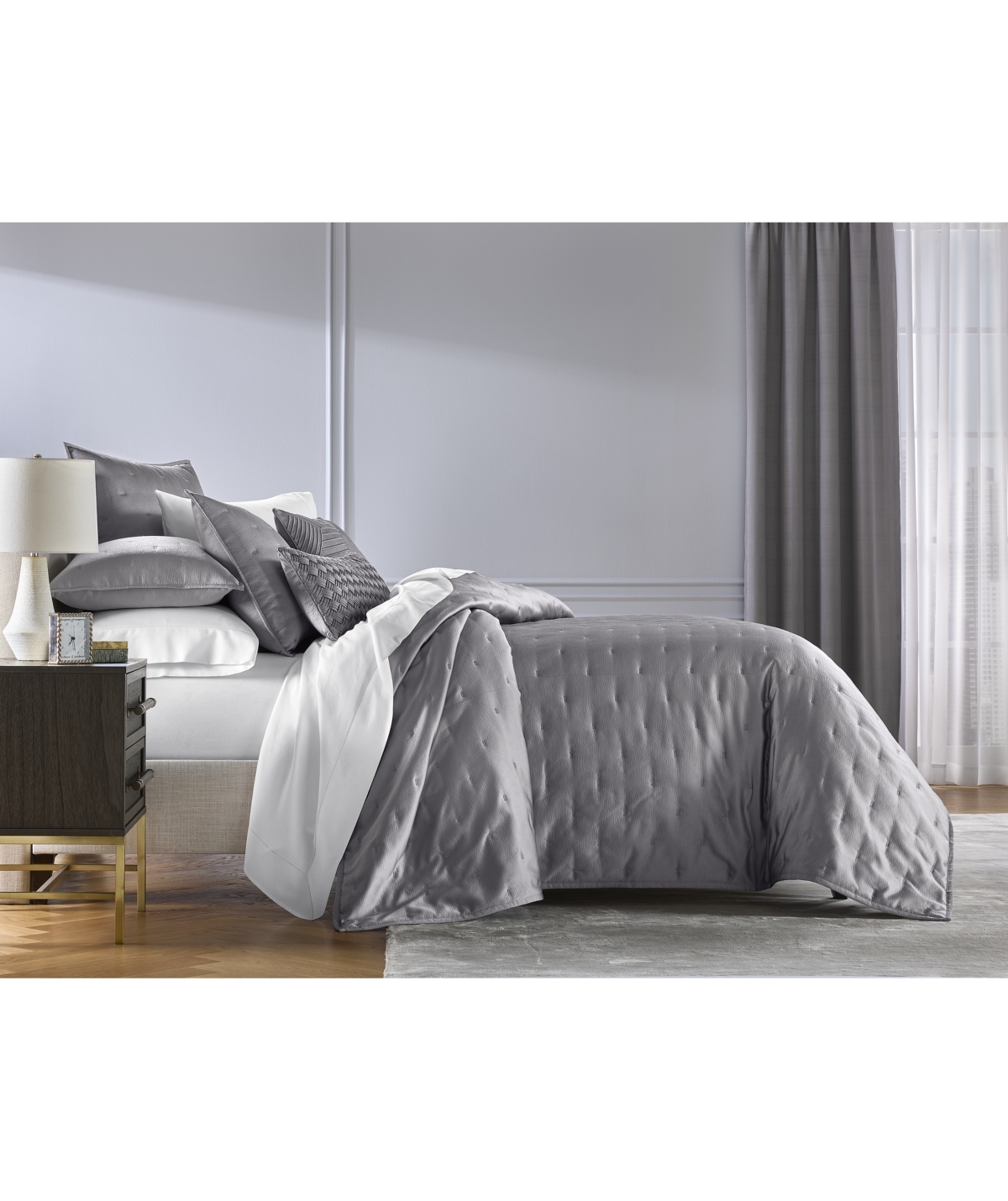 Hotel Collection Glint 3-Pc. Coverlet Set, King, Exclusively at Macy's