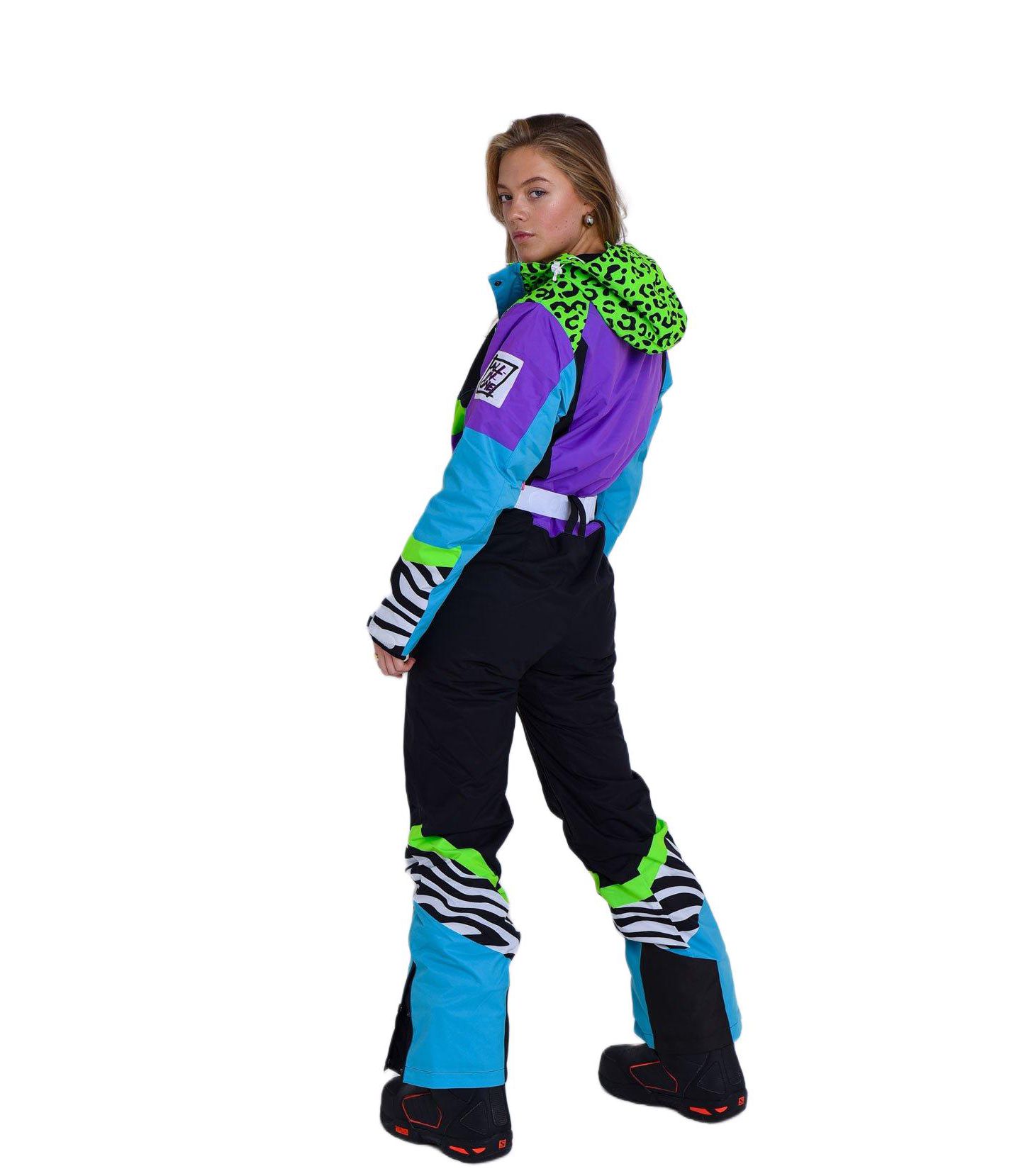 Женские комплекты OOSC Hotel California Ski Suit, цвет: Colorful Ski Suit With Patterns — фото 2