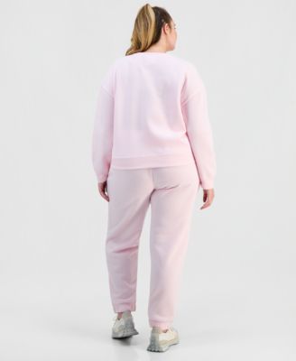 Trendy Plus Miami Crew Fleece Sweat Set