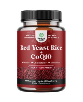 Red Yeast Rice + CoQ10 Capsules, Nature's Craft, 120ct