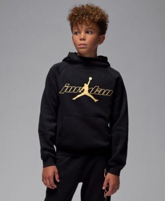 Boys' 8-18 Logo Detail Hoodie
