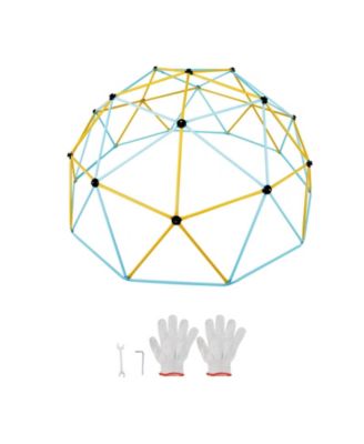 10FT Kids Climbing Dome Jungle Gym 750 LB Capacity