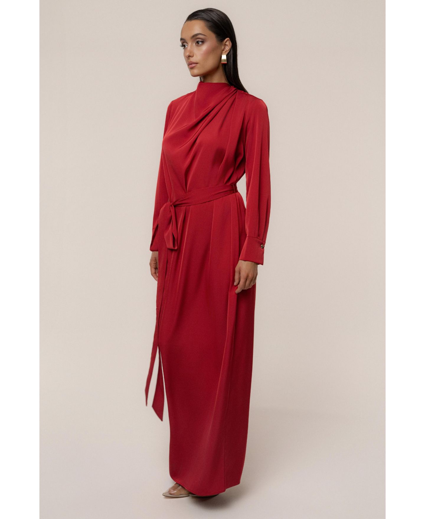 Женское платье JLUXLABEL Victoria Satin Maxi — фото 6