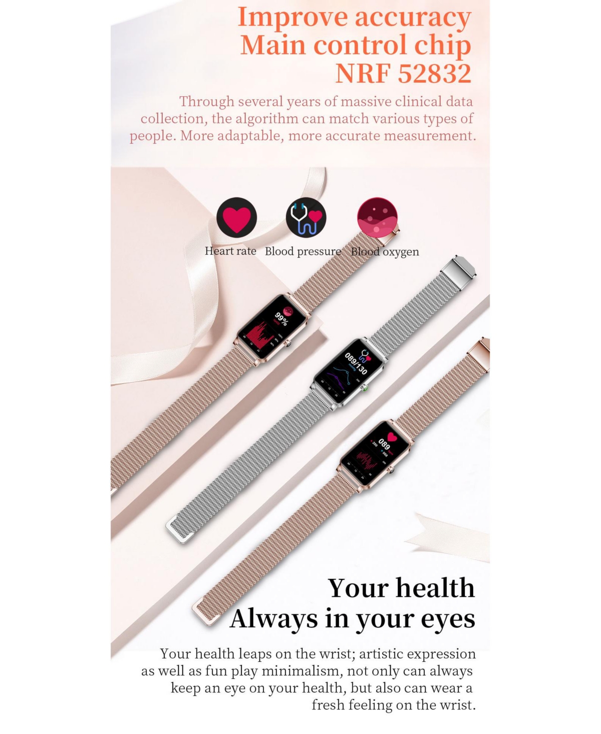 ruxing smart ZX19 Women's Smart Watch