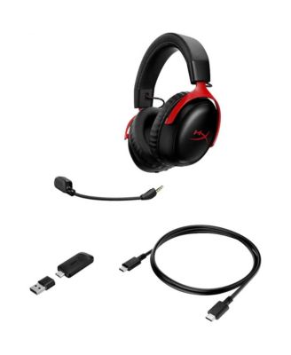 PC Gaming Bundle Cloud III S Wireless Headset Alloy Core Full-Size Wired Keyboard Pulsefire Haste Wireless Mouse