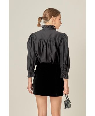 Women's Ruffle Detailed Blouse