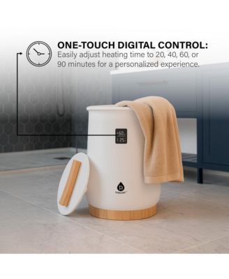 Luxury Towel Warmer with One-Touch Digital Control Panel