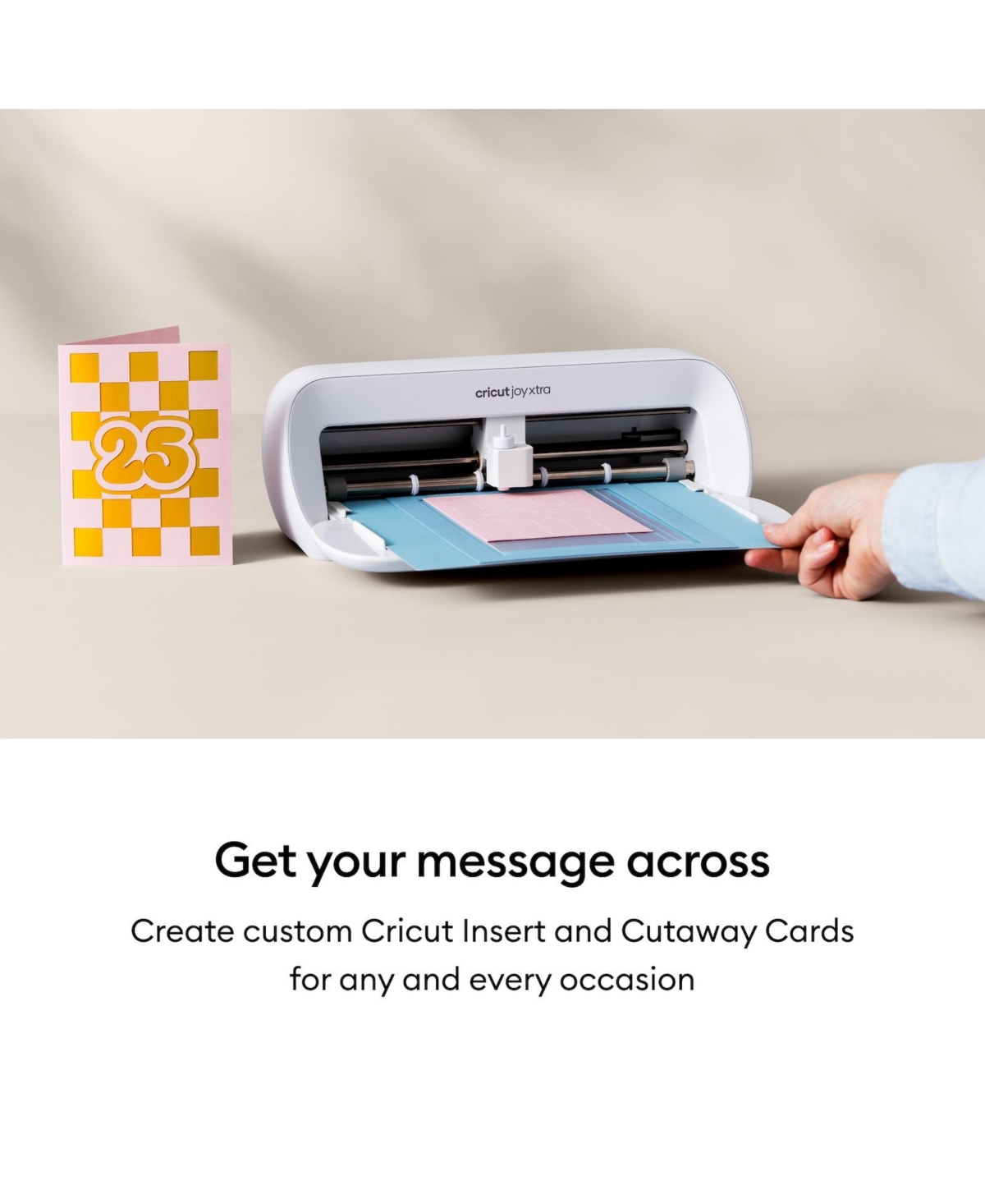 Cricut Joy Xtra with Printable Sticker Paper and Cards Bundle
