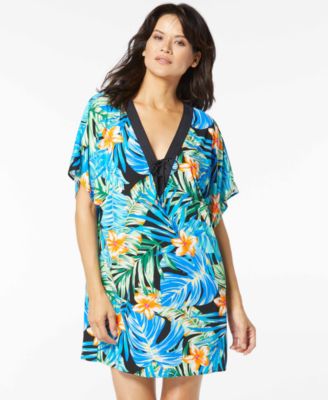 Women's Raya Printed Cover-Up Swim Dress