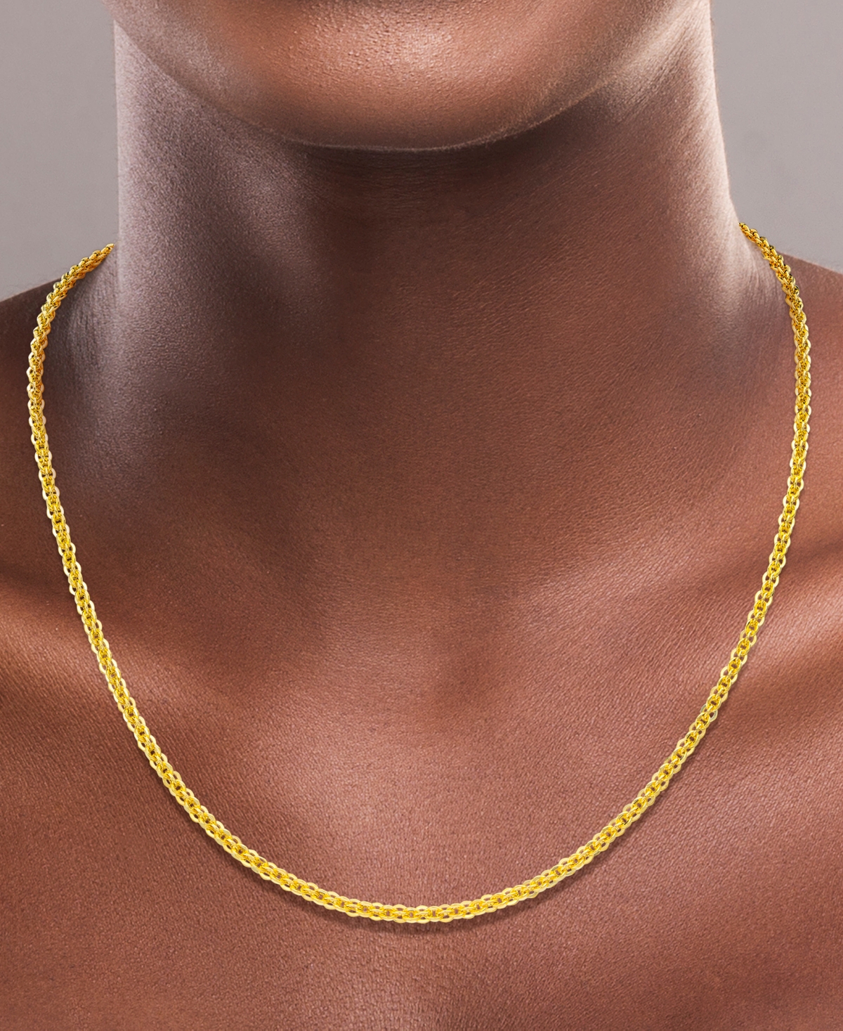 Macy's Basket Chain in 14k Gold