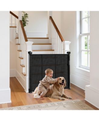 Retractable Mesh Safety Gate, Extends up to 71