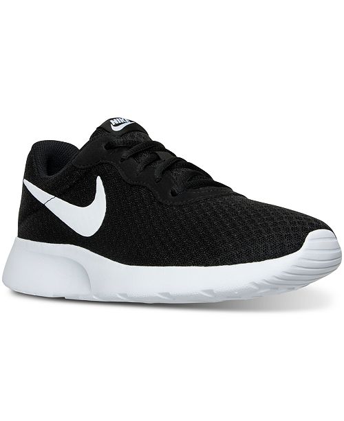 Nike Women S Tanjun Casual Sneakers From Finish Line Reviews