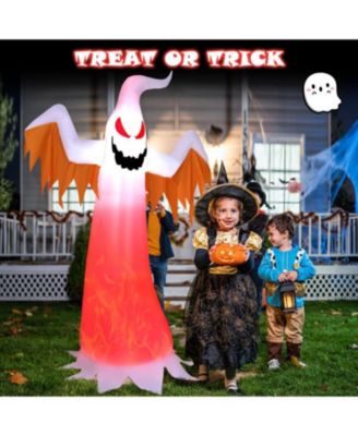 6 ft Halloween Inflatable Ghost Quick Blow up Halloween Decor with LED Lights