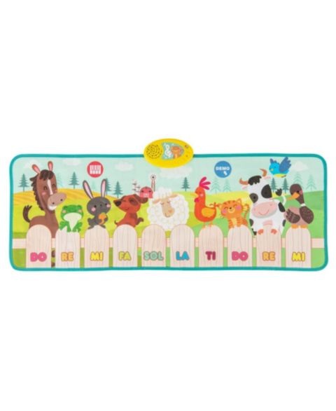 Детская игрушка Slickblue Interactive Animal Farm Piano Mat, Ages 3+, цвет: Разноцветный