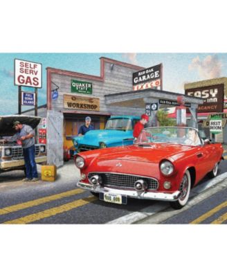 Red Oak Service Station 500 piece Jigsaw Puzzle for Adults