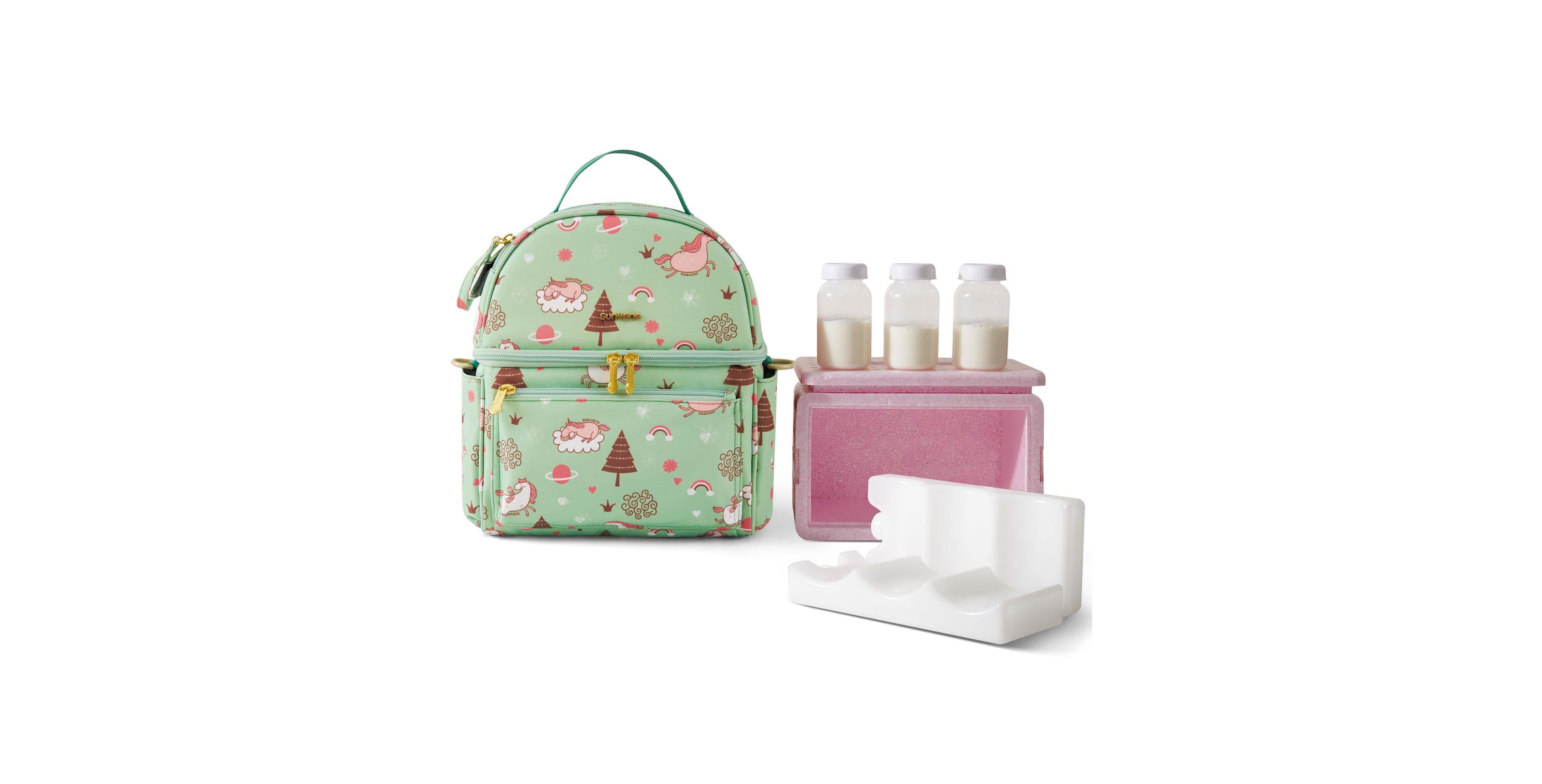 Sunveno Breastmilk Cooler Bag with Detachable Insulation Box Set