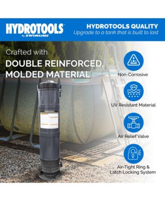 HydroTools 100 Sq Ft Sure Flo Cartridge Pool Filter Tank and Elements