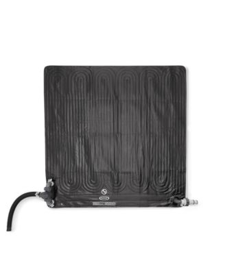 Solar Water Heater Mat for 8,000 Gallon Above Ground Swimming Pool, Black