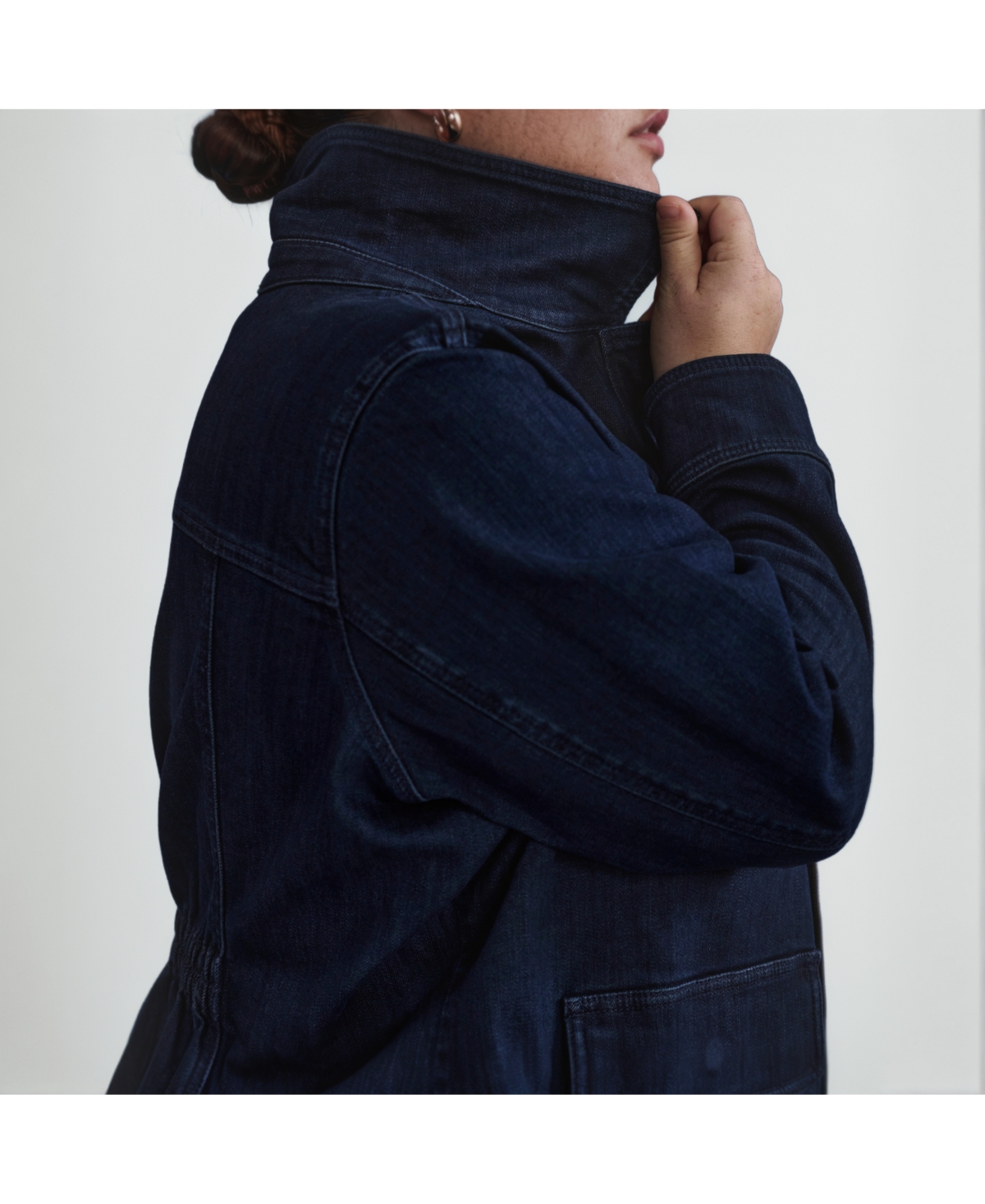 Universal Standard Plus Denim Utility Jacket