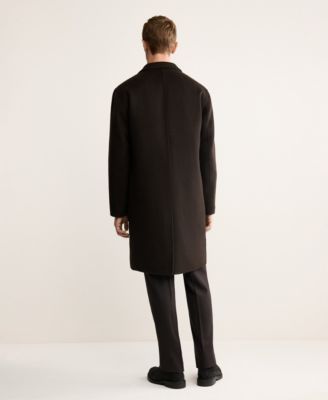 Men's Handmade Wool Coat