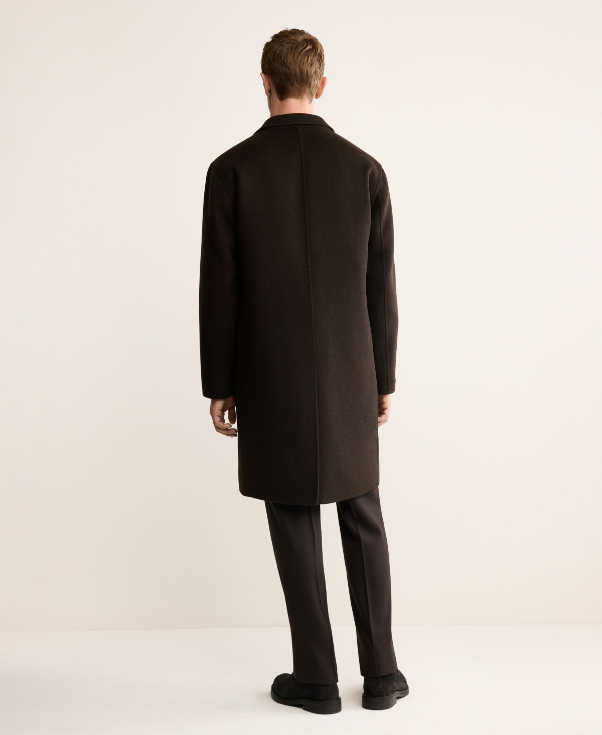 Mango Men's Handmade Wool Coat