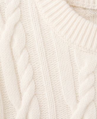 Men's Wool Braided Sweater