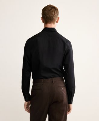 Men's Regular-Fit Cotton Shirt