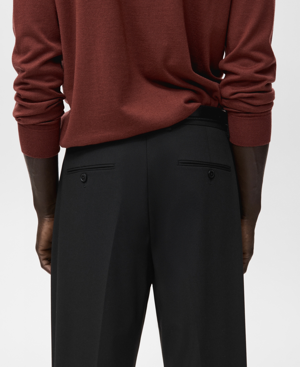 Mango Men's Boston Regular-Fit Suit Pants