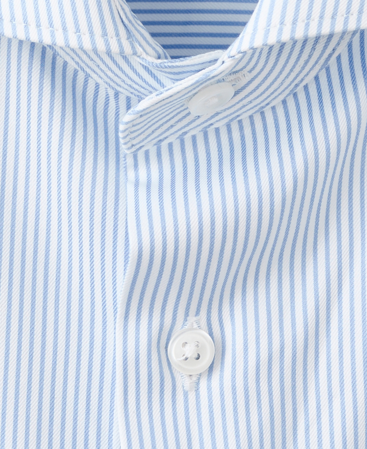 Mango Men's Striped-Print Slim-Fit Dress Shirt