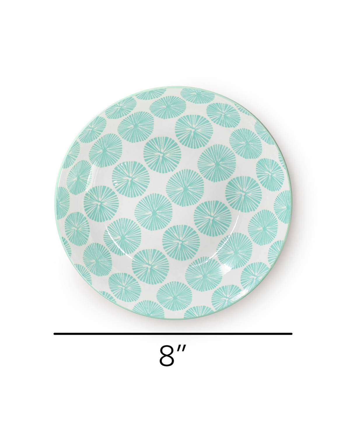 Elama Giovanna Pasta Bowls, Set of 6, Service For 6