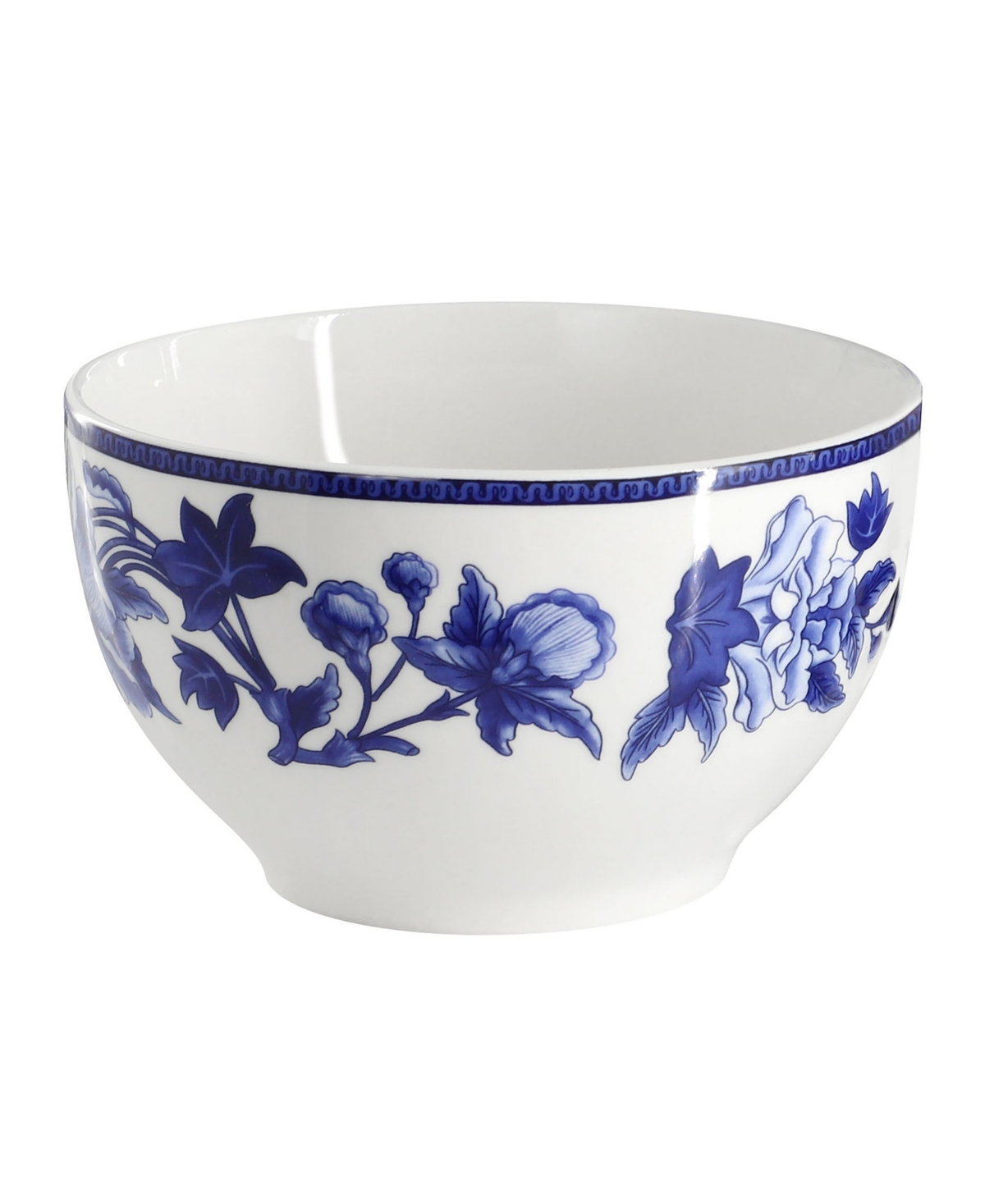 Elama Blue Orchid 16-Pc. Dinnerware Set, Service For 4