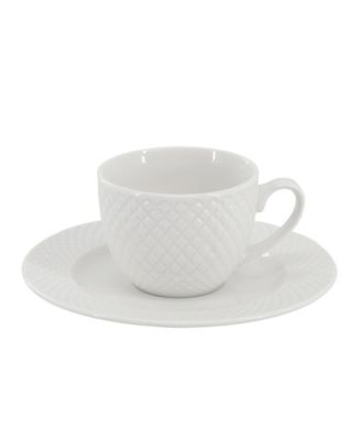 Sol Espresso Cup & Saucers, Service For 6