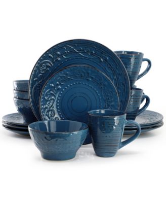 Malibu 16-Pc. Dinnerware Set, Service For 4