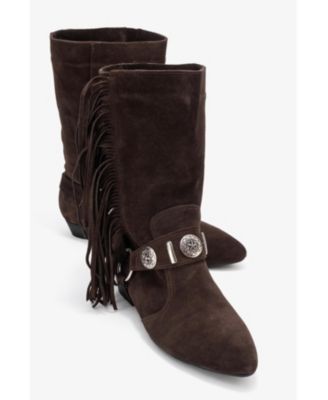 Women's Selora Leather Buckle Western Boot