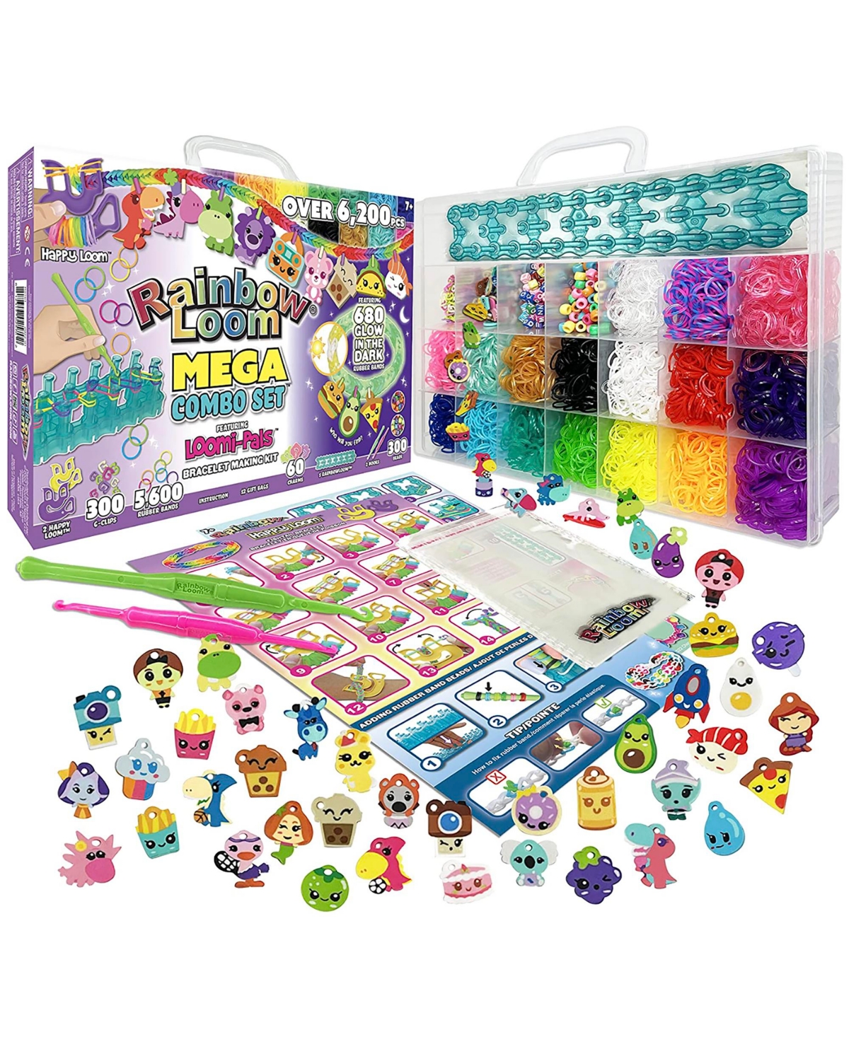 Loomi-Pals: Mega Combo Set - Glow In The Dark