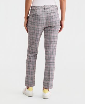 Women's Kelsey Glen Plaid Straight-Leg Pants