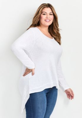 Women's Plus Size Urban Slub Jersey Tee